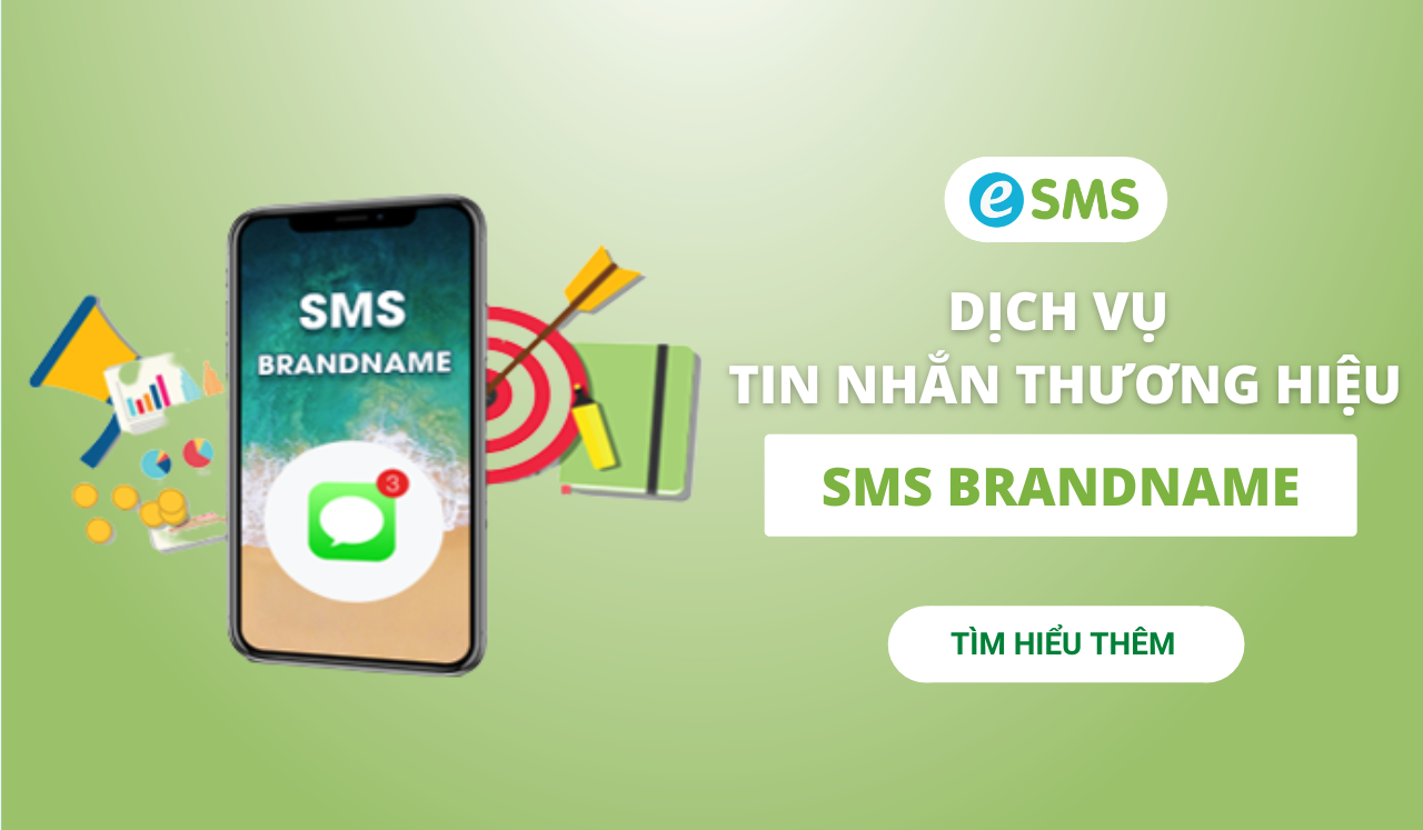 Dịch Vụ Tin Nhắn SMS Thương Hiệu eSMS - SMS Brandname